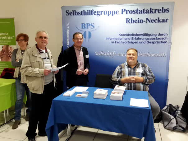 Stand auf dem Patiententag